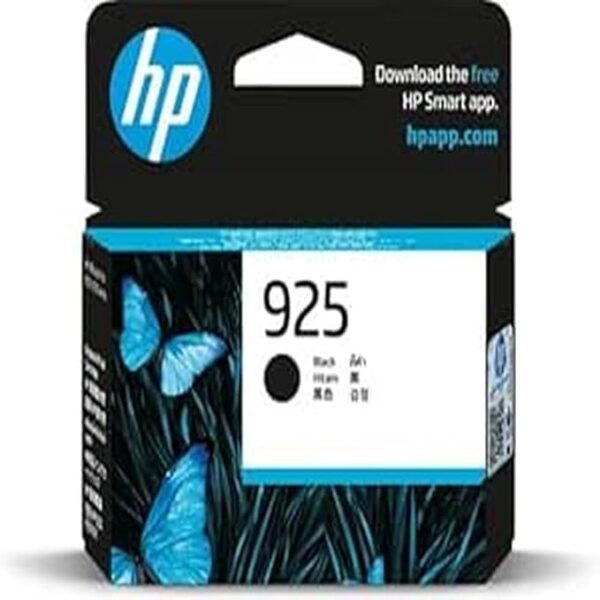 HP 925 Black Original Ink Cartridge | Compactible with HP OfficeJet Pro 8123, HP Officejet Pro 8120 series, HP OfficeJet Pro 8130 series