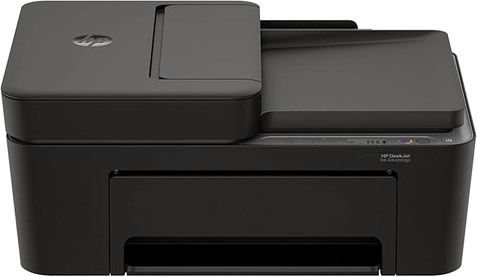 HP DeskJet Ink Advantage 4376 All-in-One Printer, Color Printer for Home, Print, copy, scan, Wireless, Print from phone or tablet, Automatic document feeder, Cement - 89G05C