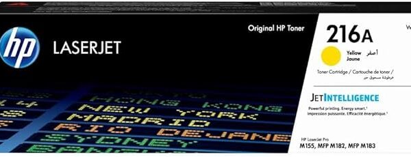 HP 216A Yellow LaserJet Original Toner Cartridge - W2412A