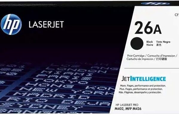 Hp 26a Black Laserjet Toner Cartridge - cf226a