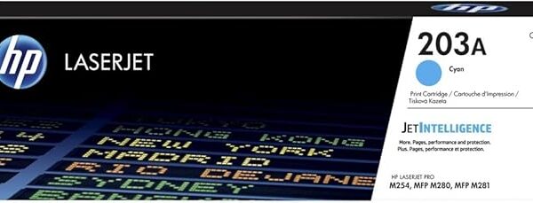 Hp 203A Cyan Original Laserjet Toner Cartridge - Cf541A