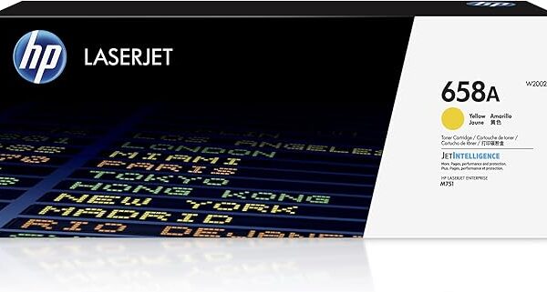 Hp 658A Yellow Original Laserjet Toner Cartridge - W2002A