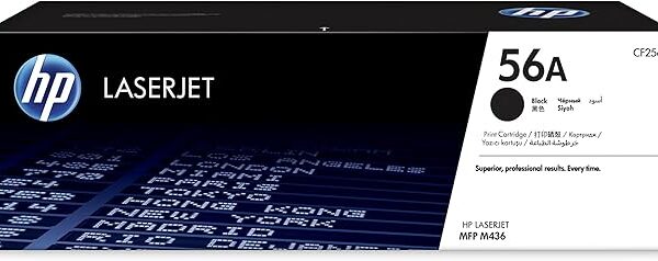 Hp 56A Hewlett Packard Original Laserjet Colour Sphere Toner Cartridge, Black - Cf256A