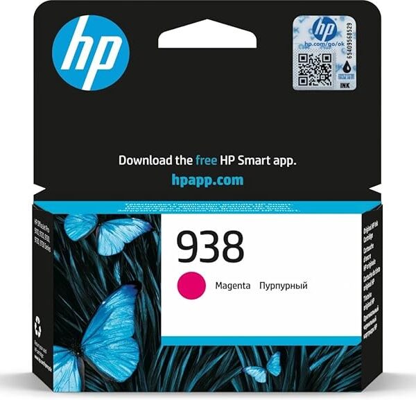 HP Original 938 Ink Cartridge - Magenta (4S6X6PE) Visit the HP Store