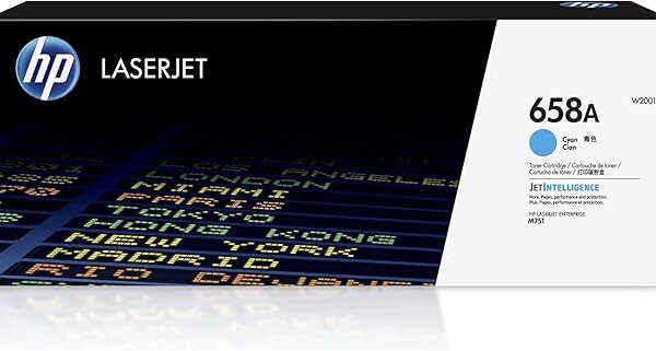 Hp 658A Cyan Original Laserjet Toner Cartridge - W2001A