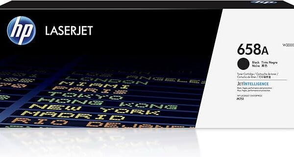 Hp 658A Black Original Laserjet Toner Cartridge - W2000A