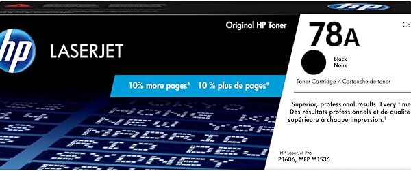 Hp 78A Black Original Laserjet Toner Cartridge - Ce278A