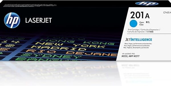 Hp 201A Cyan Original Laserjet Toner Cartridge - Cf401A
