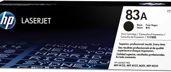 Hp 83A Black Original Laserjet Toner Cartridge - Cf283A