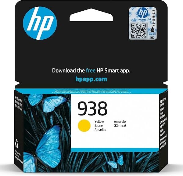 HP Original 938 Ink Cartridge Yellow (4S6X7PE) Visit the HP Store