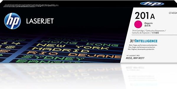HP 201A Magenta Original Laserjet Toner Cartridge [CF403A] | Works with HP LaserJet Pro M252, M274, M277 Printers
