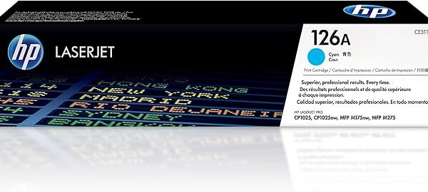 Hp 126A Cyan Original Laserjet Toner Cartridge - Ce311A
