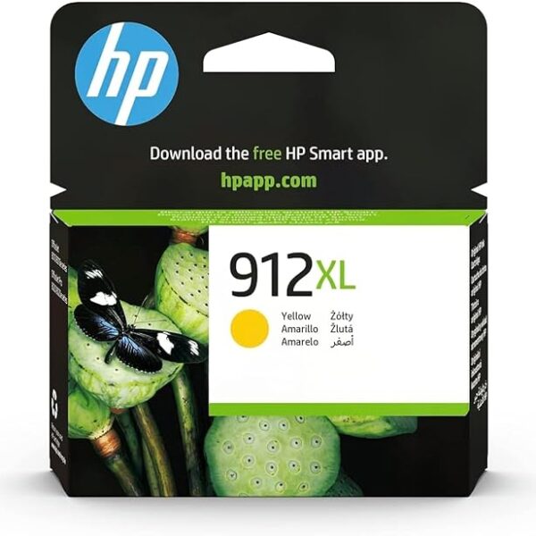 HP 3YL83AE 912XL High Yield Original Ink Cartridge, Yellow Visit the HP Store