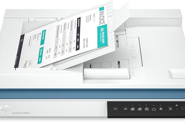 HP ScanJet Pro 3600 f1, Fast 2-Sided scanning and auto Document Feeder (20G06A)