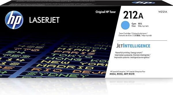 HP 212A Cyan Toner Cartridge  W2121A