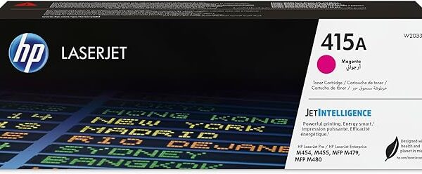 HP 415A Magenta LaserJet Original Toner Cartridge - W2033A
