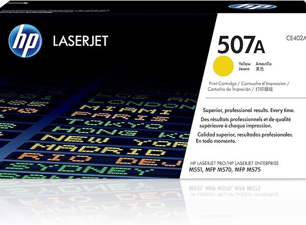 Hp 507A Yellow Original Laserjet Toner Cartridge
