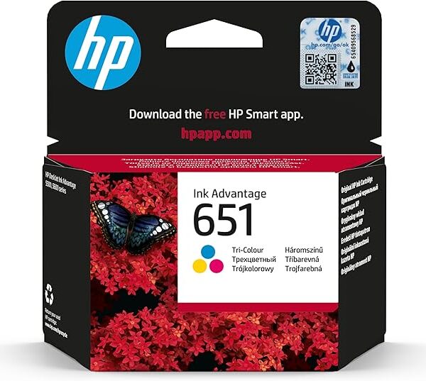 Hp 651 Ink Advantage Cartridge, Tri-Color - C2P11Ae