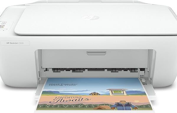 HP DeskJet 2320 All-in-One Printer, Color Printer for Home, Print, copy, scan, Scan to PDF, 2 Years Warranty, White - 7WN42B Visit the HP Store