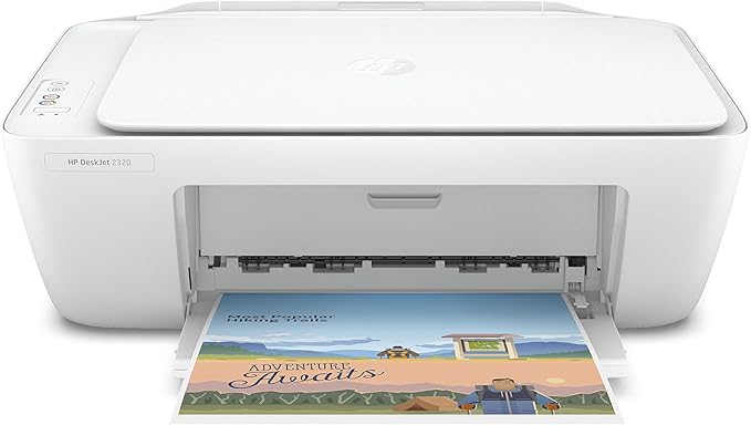 HP DeskJet 2320 All-in-One Printer, Color Printer for Home, Print, copy, scan, Scan to PDF, 2 Years Warranty, White - 7WN42B Visit the HP Store