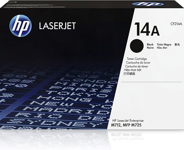 HP 14A Hewlett Packard Original LaserJet Colour Sphere Toner Cartridge, Black - CF214A
