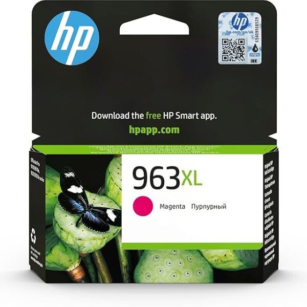 HP 963XL High Yield Magenta Original Ink Cartridge - 3JA28AE Visit the HP Store