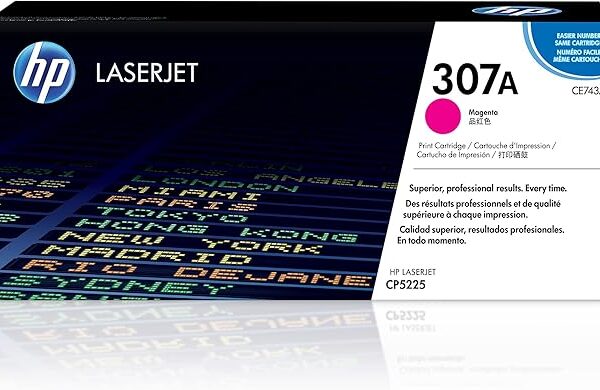 Hp 307A Magenta Original Laserjet Toner Cartridge [Ce743A]