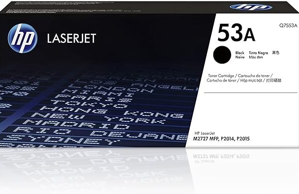 Hp 53A Black Original Laserjet Toner Cartridge [Q7553A] Visit the HP Store
