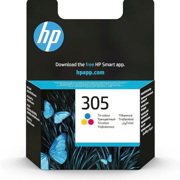 Hp 305 Tri-Color Original Ink Cartridge - ‎3Ym60Ae Visit the HP Store