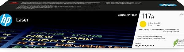 Hp 117A Yellow Original Laser Toner Cartridge [W2072A]