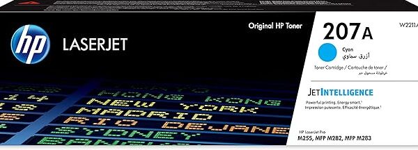 HP 207A Cyan LaserJet Original Toner Cartridge - W2211A