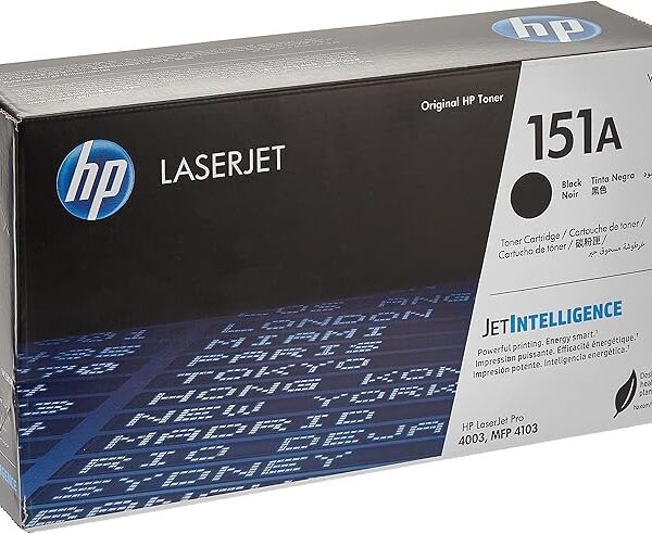 HP 151A Black LaserJet Toner Cartridge - W1510A